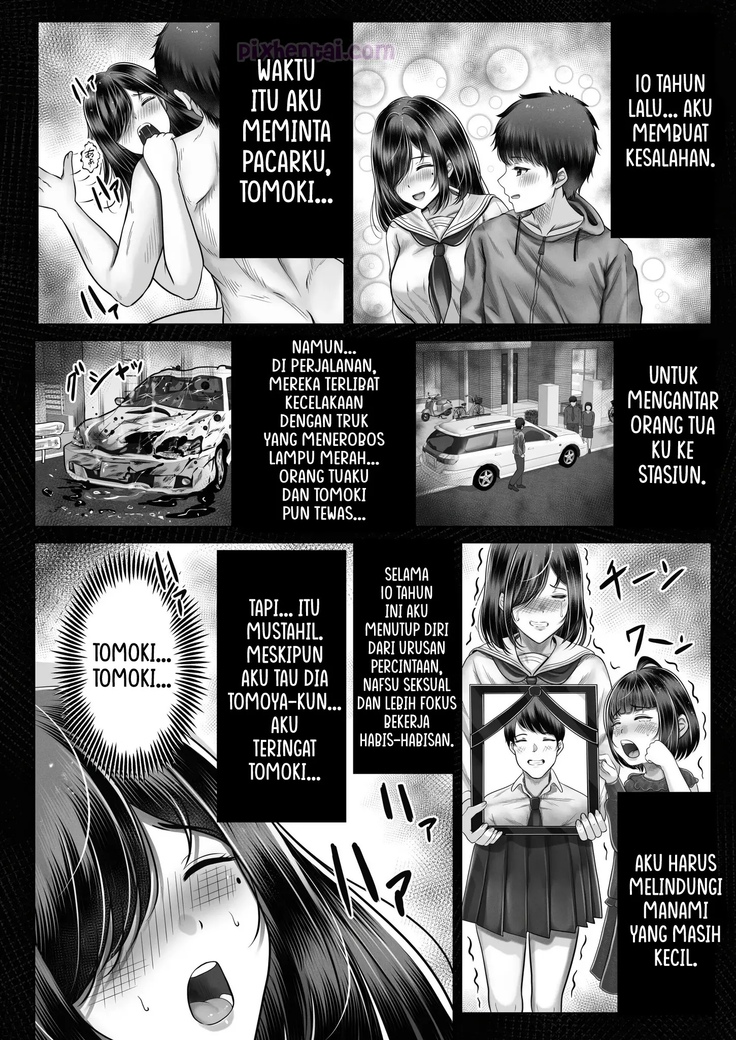 Komik hentai xxx manga sex bokep Having Sex With A Large Age Gap Black-Haired Sisters 27